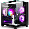 PC de Escritorio Ryzen 7 8700F |   32GB de RAM DDR5 |   GeForce RTX 5060 8GB |   Computadora de Alto Rendimiento para Juegos y Diseño, Negra