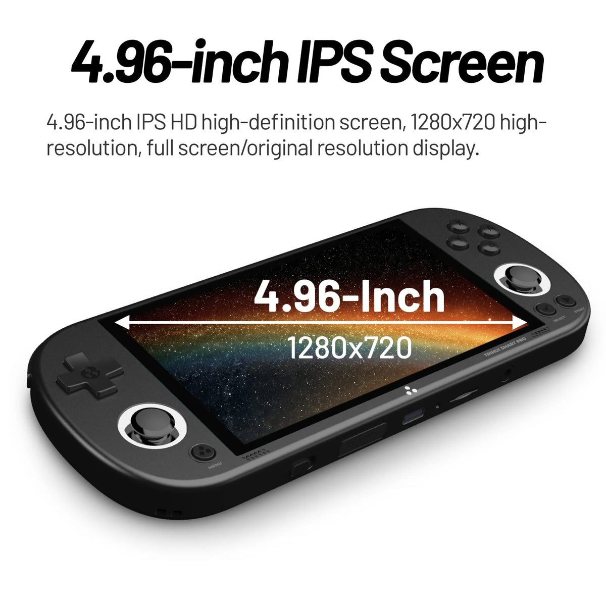 TRIMUI SMART PRO Open Source Retro Handheld Emulator 4.96''IPS Screen Linux System Smartpro Retro Video Game Player Gift