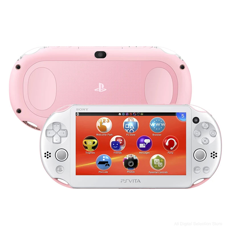 Consola Original Sony PSVita 2000 PS Vita 2000 Slim con Juegos Gratis de la Tienda PKGJ, Tarjeta de Memoria de 64GB/128GB PSV2000