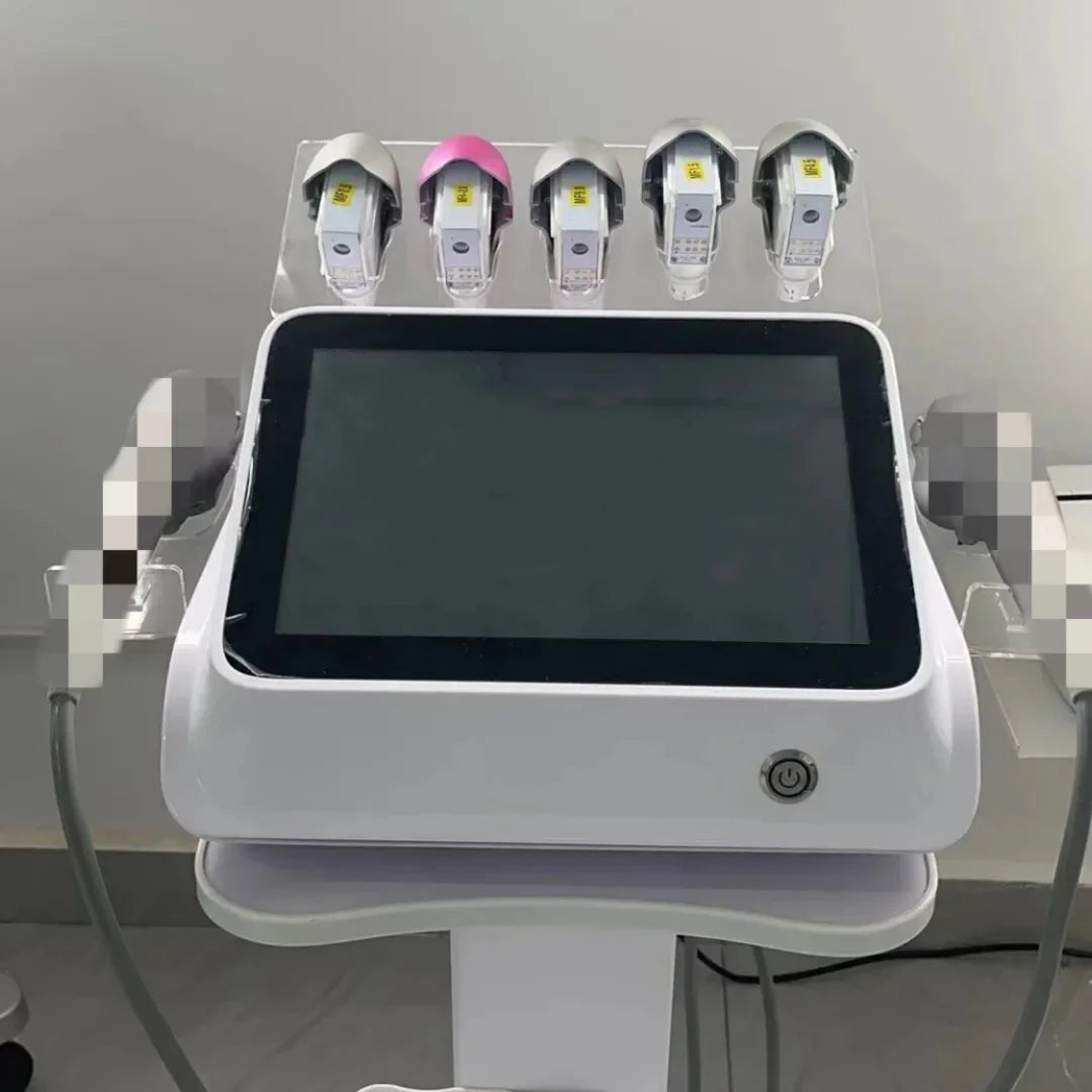 Dispositivo de belleza por ultrasonido RF HIFU 7D, máquina antienvejecimiento para adelgazar todo el cuerpo, estiramiento y tensado de la piel, para salón de belleza profesional