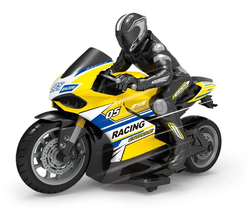 1:10 RC Motorcycle 4CH Electric Motor High Speed Remote Control Racing Motorcycle Drift Car Model Boy Xmas Gifts for Children