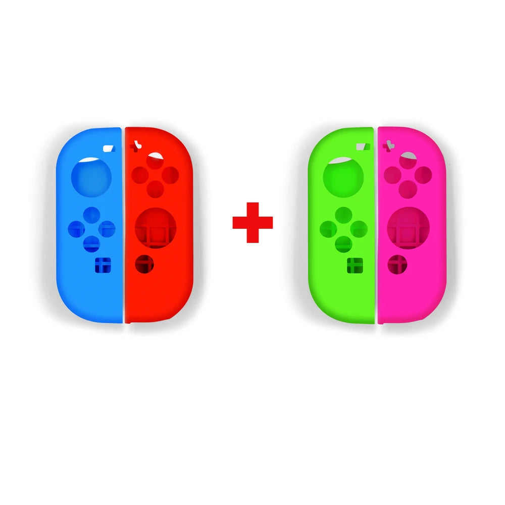 Funda de silicona para el Joycon de Switch, funda protectora para el controlador de NS Switch, accesorios de repuesto para Nintendo Switch OLED, funda OLED.