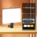 Luz LED de Video con Trípode Profesional, Control Remoto, Panel de Iluminación Regulable, Lámpara de Relleno para Fotografía en Estudio y en Vivo