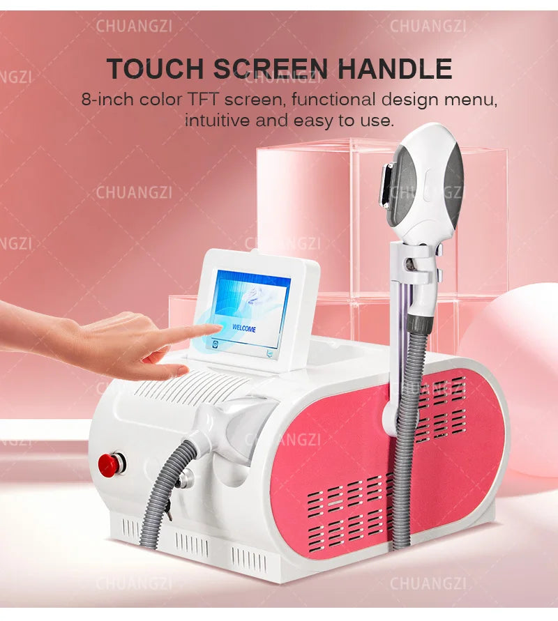 Nueva Máquina de Depilación IPL Súper Portátil para Salón de Belleza, Equipo Profesional de Diodo para Depilación Permanente