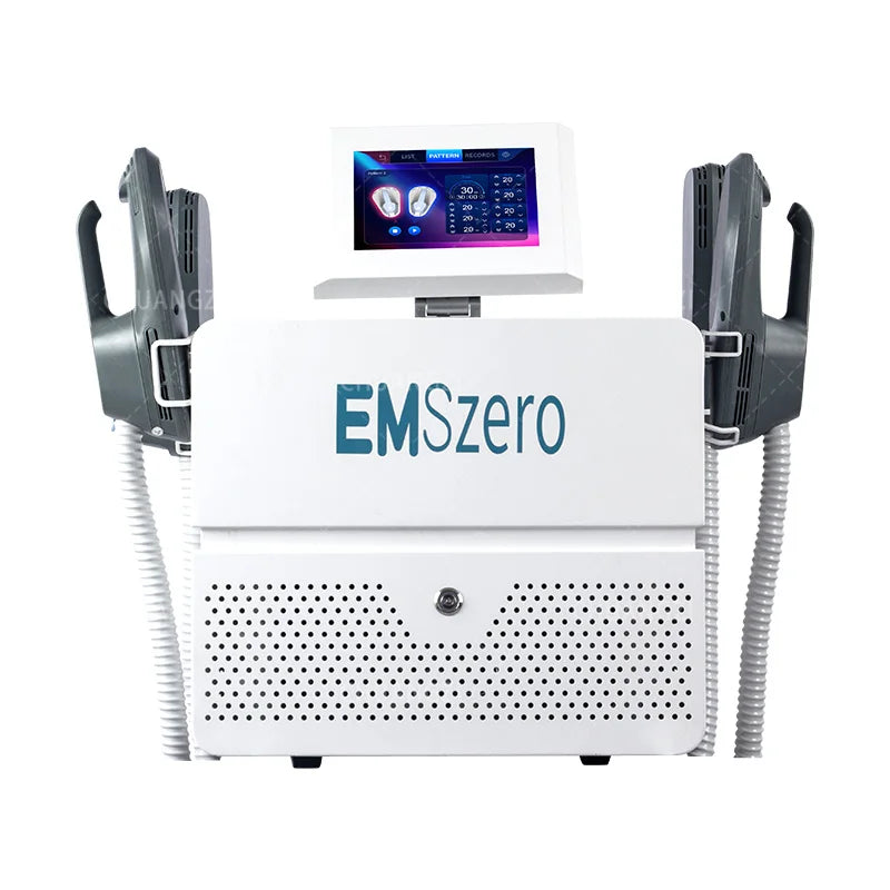 EMSzero 15 Tesla 6500W NEO, Máquina de Terapia de Estimulación Muscular Electromagnética para Adelgazar y Quemar Grasa