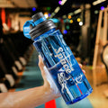 Botella de agua deportiva para Fitness, botella de agua de plástico de gran capacidad de alta calidad para escalada al aire libre, botella de bebida para bicicleta, hervidor