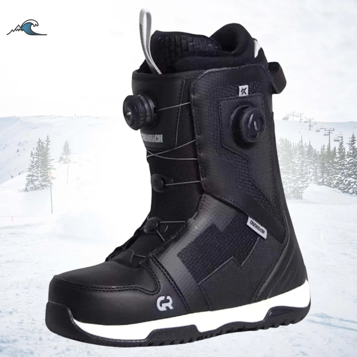 Botas de Snowboard Freestyle Impermeables, Resistentes al Viento, al Frío y Transpirables, Ligeras para Sistema de Snowboard, Invierno y Todas las Estaciones