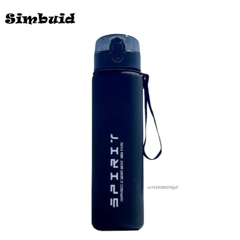 Botella de agua deportiva de gran capacidad de 800ml, vaso de plástico a prueba de fugas con báscula de tiempo, adecuado para viajes, Fitness y deportes