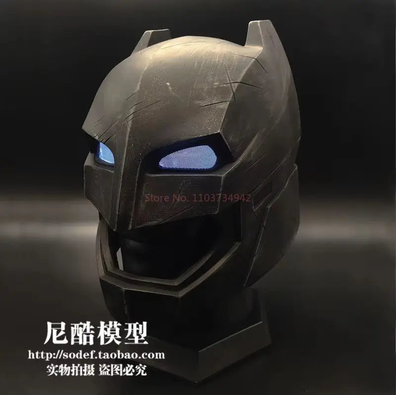 Modelo de decoración de Cosplay Spiderman Iron Man Batman Pantera Negra soldado de invierno modelo de juguete personaje de película casco modelo de casco