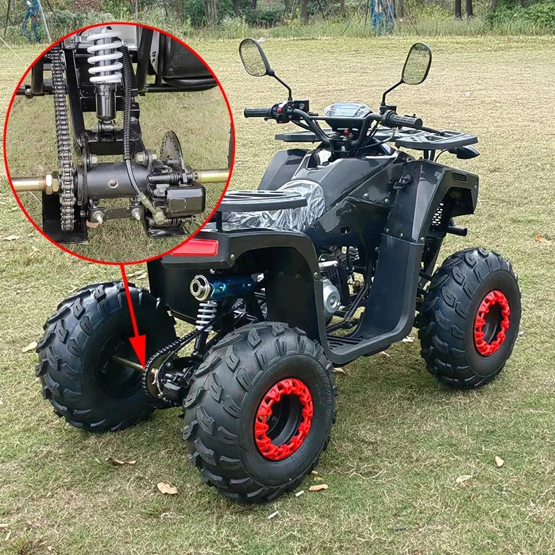 ATV Mejorado para Motocicleta de Cuatro Ruedas Mini 110CC 125CC, Cuatrimotos de 4 Ruedas para Adultos y Niños