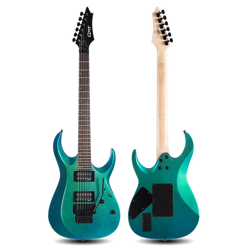 Guitarra eléctrica original Cort X300 con estuche, lista en tienda, envío inmediatamente, envío con estuche gratuito