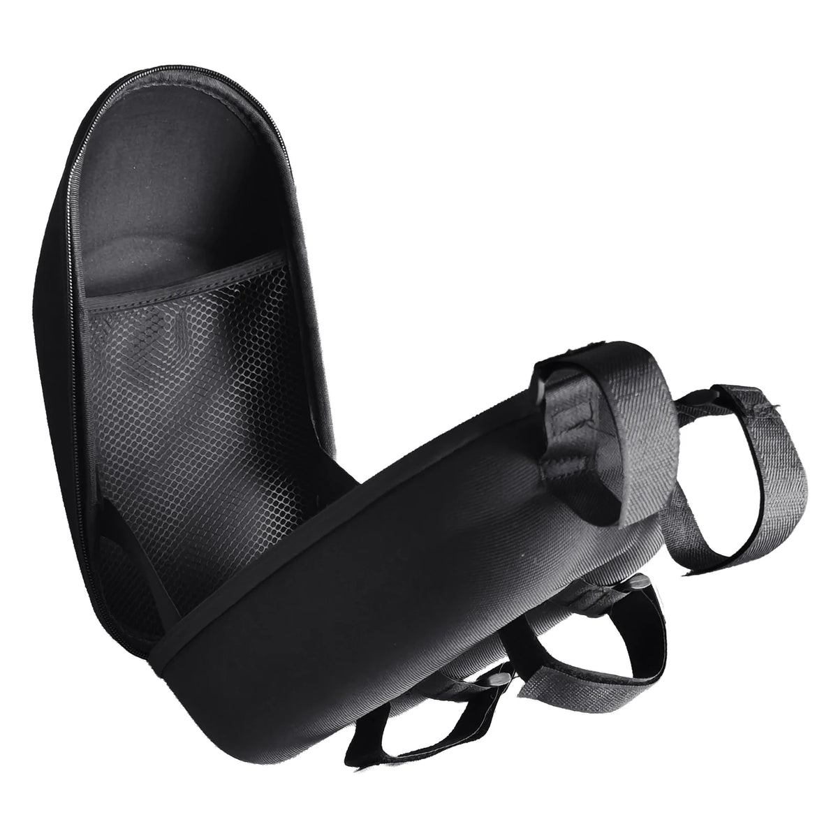 Asiento acolchado negro con correa, para patinete eléctrico
