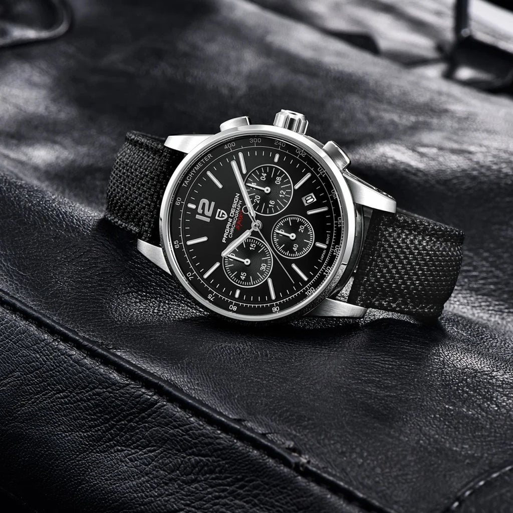 PAGANI DESIGN 2026 Nuevo Reloj de Cuarzo para Hombre de Lujo Casual, Movimiento VK63, Resistente al Agua 100M, Cristal de Zafiro, Reloj de Acero Inoxidable
