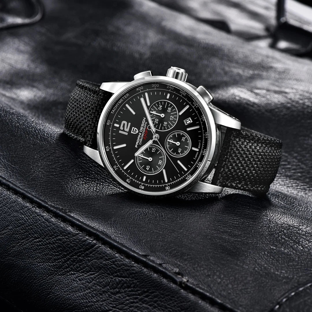 PAGANI DESIGN 2026 Nuevo Reloj de Cuarzo para Hombre de Lujo Casual, Movimiento VK63, Resistente al Agua 100M, Cristal de Zafiro, Reloj de Acero Inoxidable