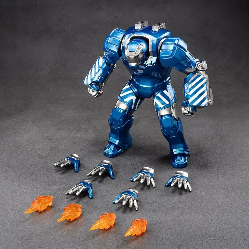 Figura de Acción Original ZD TOYS MARVEL INFINITY SAGA IRON MAN MK41/25/33/40/35/36/45/28/32/1/17/War Machine, Modelo Coleccionable