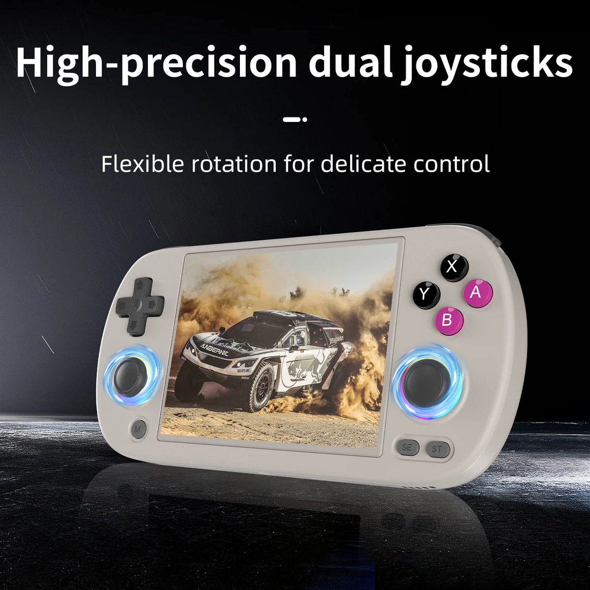 Anbernic RG40XX H 4.0” Video Game Console Retro Gaming Player 64G Preloaded 5000+ Games Portable Linux 64-bit System RG40XXH