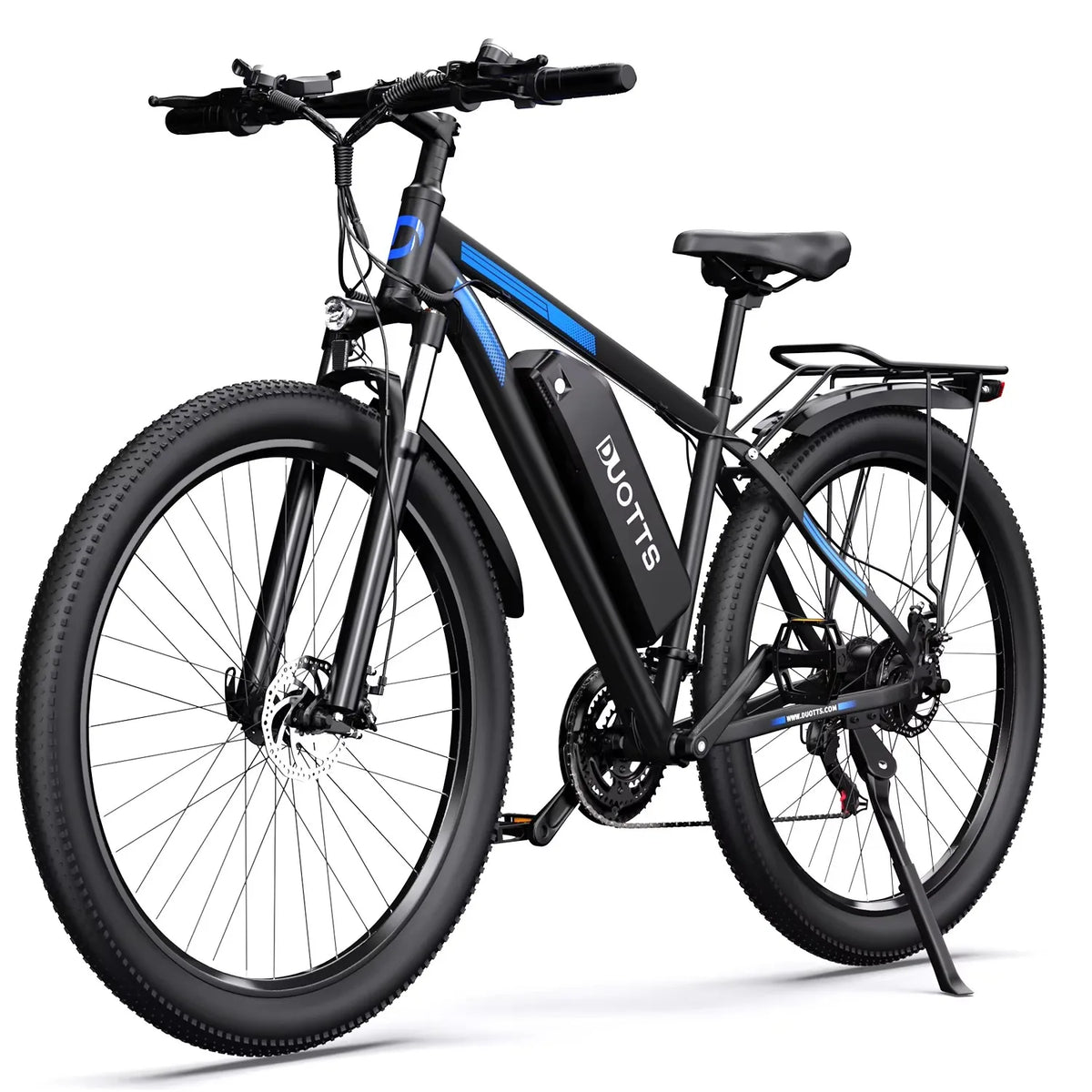 Bicicleta eléctrica EU 2026 Duotts C29 de 29 pulgadas, bicicleta de carretera eléctrica con batería doble, marco de aluminio de 48V15Ah, 21 velocidades, autonomía máxima de 50 km