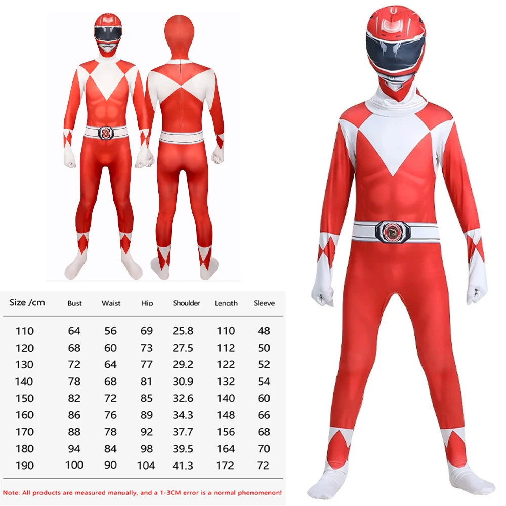 Disfraz de superhéroe Morpher, disfraz de samurái Sentai Shinkenger Rangers, fantasía, mono para fiesta de cumpleaños y Halloween, traje con máscara
