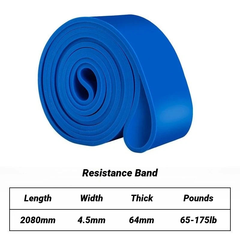 Bandas de resistencia para asistencia en dominadas, para hombres y mujeres, ejercicio en casa, estiramiento, entrenamiento de fuerza, equipo de entrenamiento, banda de yoga
