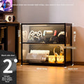 Vitrina para el hogar, modelo de juguete Gundam, productos de e-sports, vitrina de cristal transparente, vitrina para cascos de bloques de construcción