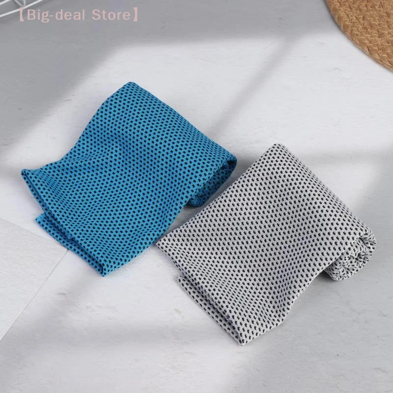 【M】1 Toalla Refrescante de Microfibra Suave con Absorción Instantánea del Sudor para Gimnasio, Correr, Senderismo y Deportes