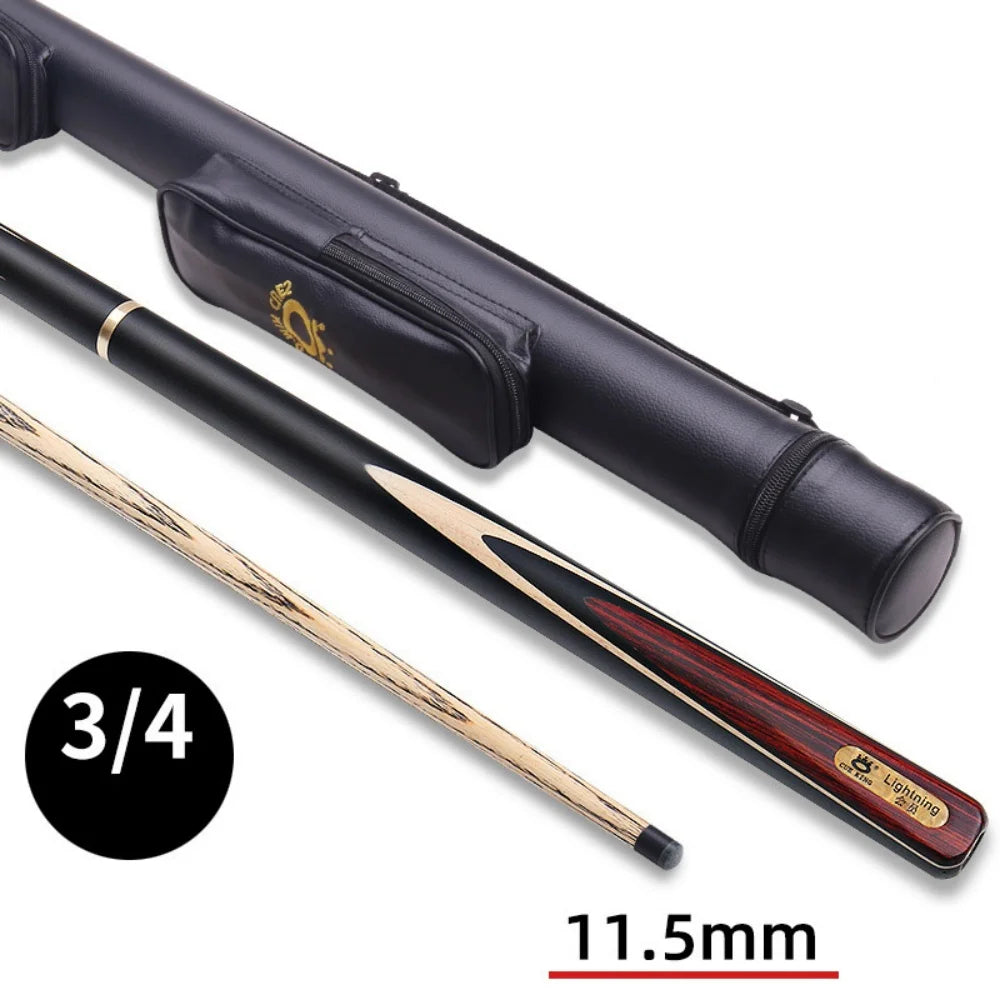 Taco de billar snooker OMIN serie Flash Lightning de 57", 9.5/10/11.5mm, set completo