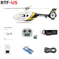 Helicóptero RC FlyWing EC135 ADAC de 10 Canales con Control Remoto