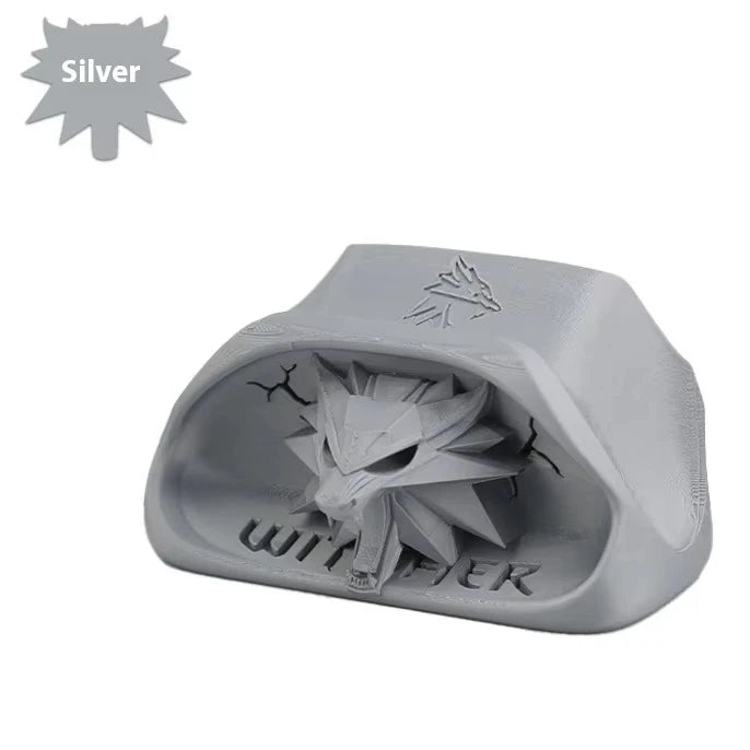 Soporte Base para controlador de juego con insignia de cabeza de lobo para mando de Xbox, periféricos para juegos, accesorios de ordenador, organizador de almacenamiento de escritorio