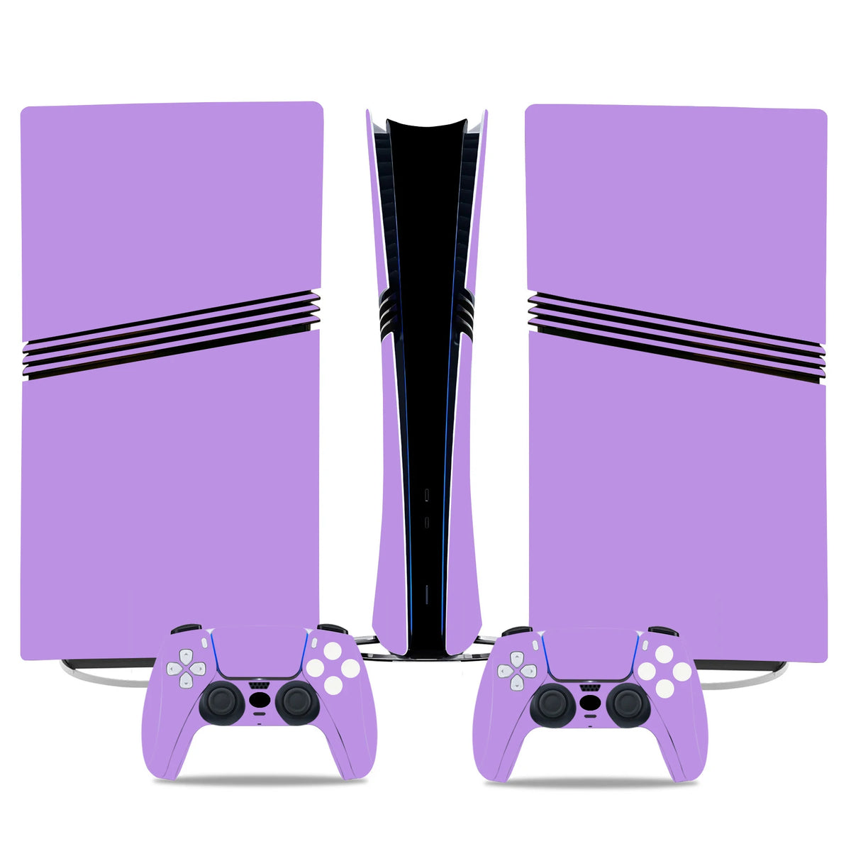 Adhesivo de vinilo decorativo para PS5 Pro Digital, funda de cobertura completa para consola de juegos y 2 controles