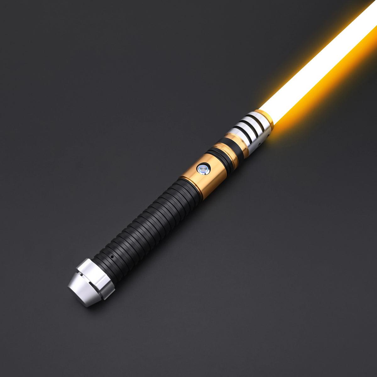 TXQSABER Lightsaber Heavy Dueling Series SDRGB Pxiel Light Saber Blaster FOC Smooth Swing Metal Hilt Jedi Light sword Adult Toys