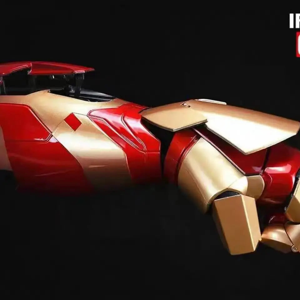 Nuevo Modelo de Armadura de Iron Man Mk42 para la Mano Derecha, con Control por Voz, para Cosplay, Juguete de Moda, Regalo de Cumpleaños para Niños