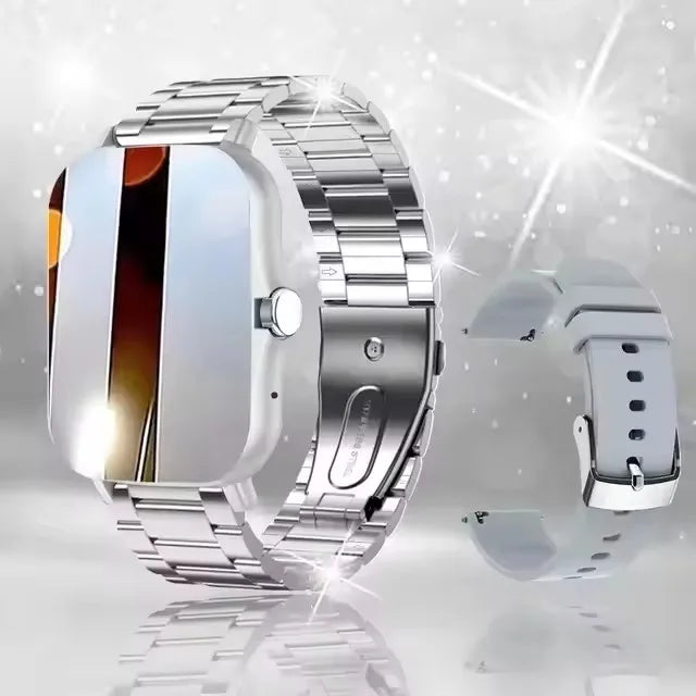 Reloj inteligente multifuncional 2026 para hombre y mujer, con conexión Bluetooth para teléfono, música, pulsera deportiva de fitness, monitor de sueño ht30
