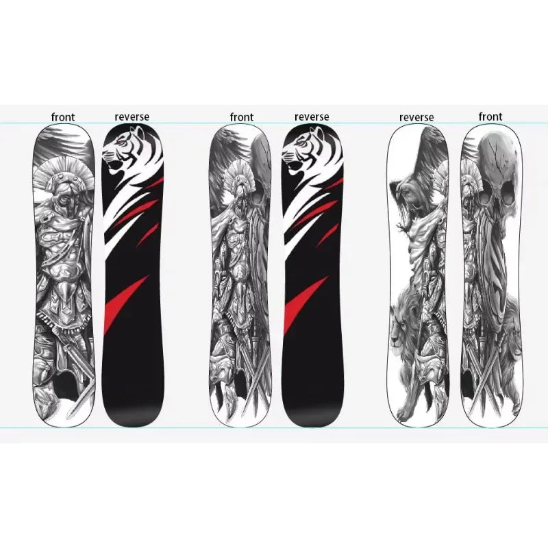 Tabla de Snowboard de Fibra de Vidrio con Estructura de Sándwich de Diseño Nuevo y Personalizado