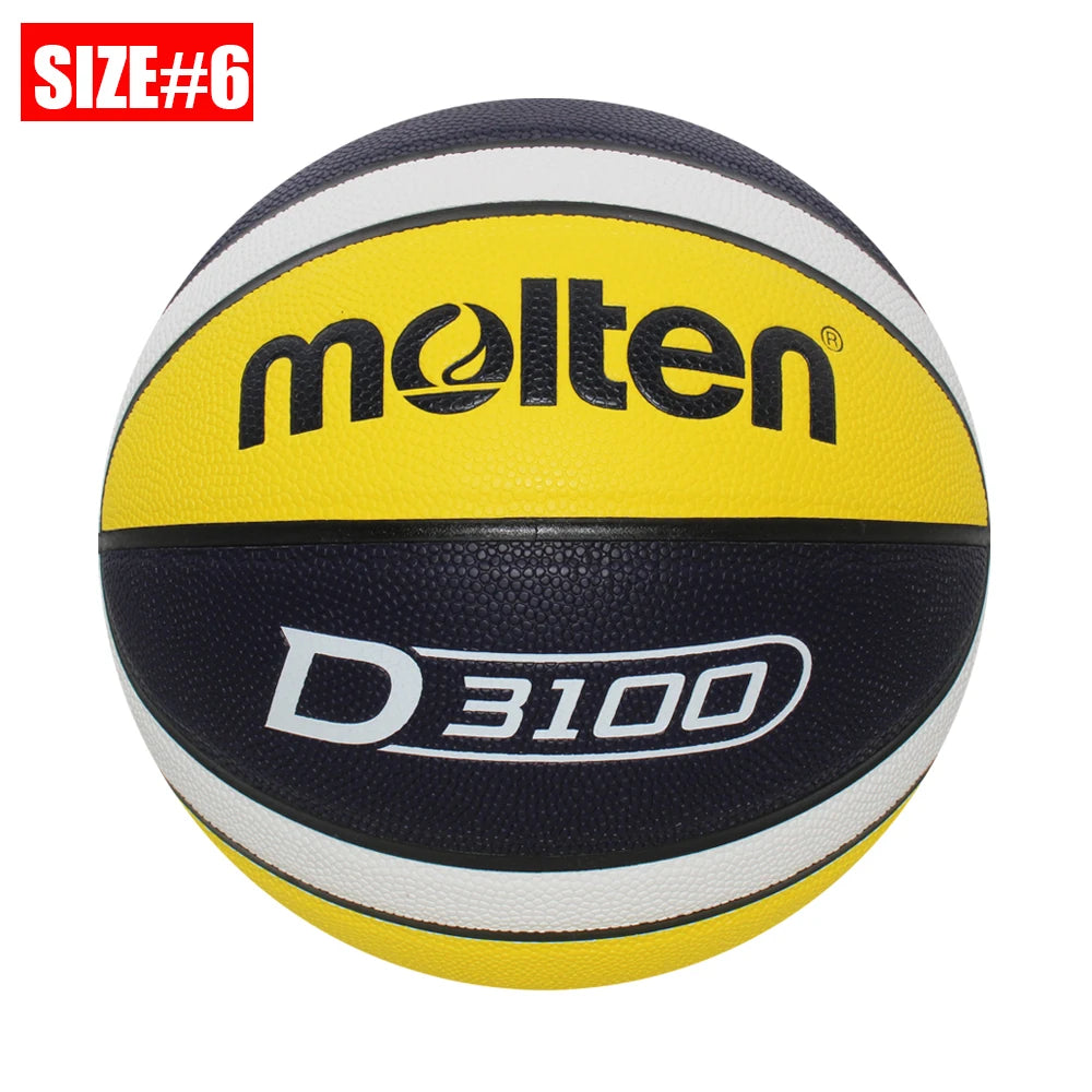 2025 nuevas pelotas de baloncesto fundidas tamaño oficial 7/6/5 PU resistente al desgaste juego de entrenamiento de baloncesto interior al aire libre hombres baloncesto