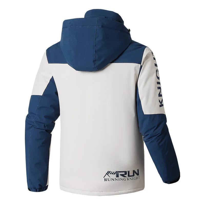 Ovearalls-chaqueta y pantalones de esquí para hombre, traje de esquí cálido a prueba de viento, pantalones de abrigo de nieve para Snowboard, deportes al aire libre, Camping, marca de invierno