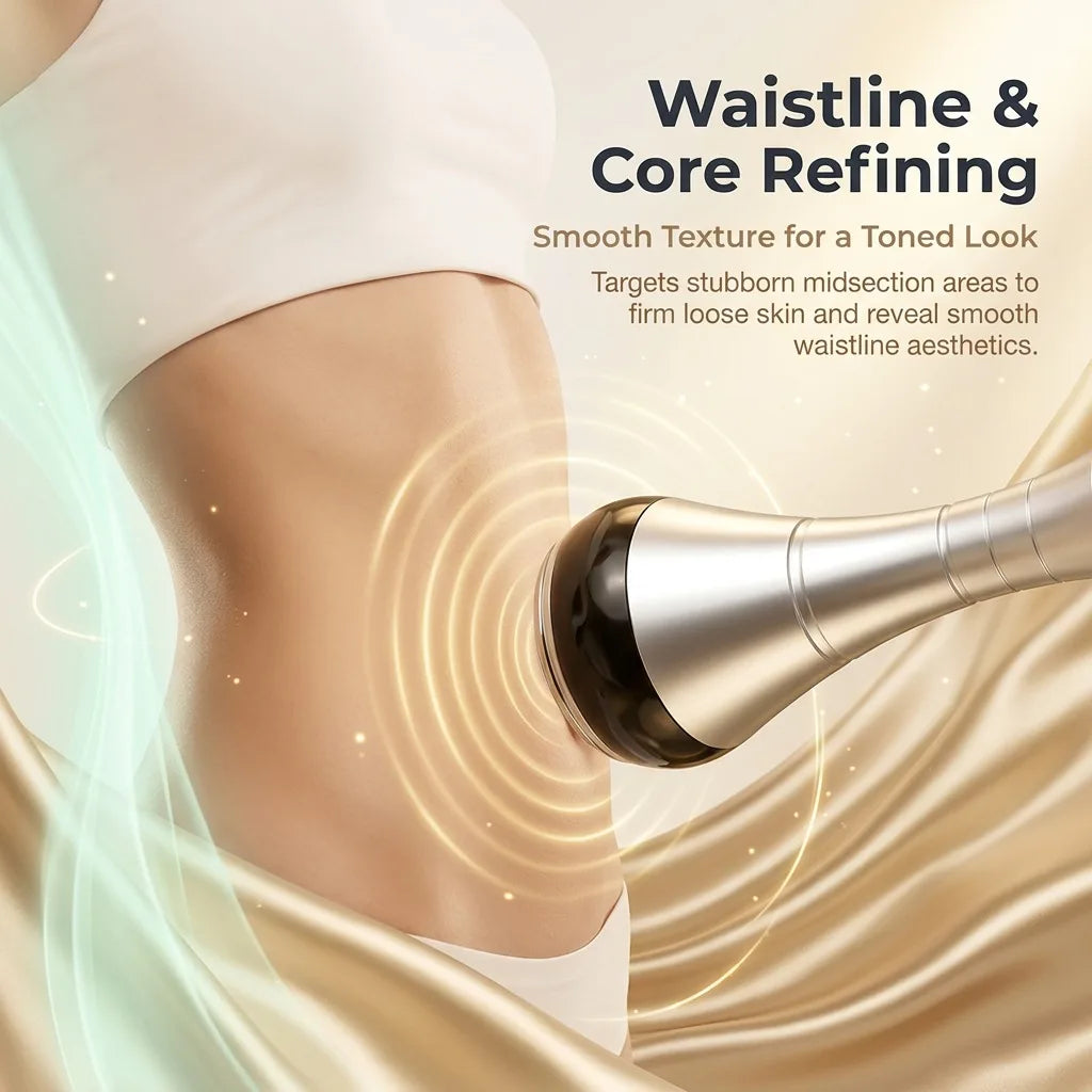 Máquina de Masaje de Radiofrecuencia Facial y Corporal con Cavitación Ultrasónica 40K, para Adelgazar, Moldear el Cuerpo y Quemar Grasa, Venta Caliente 2026