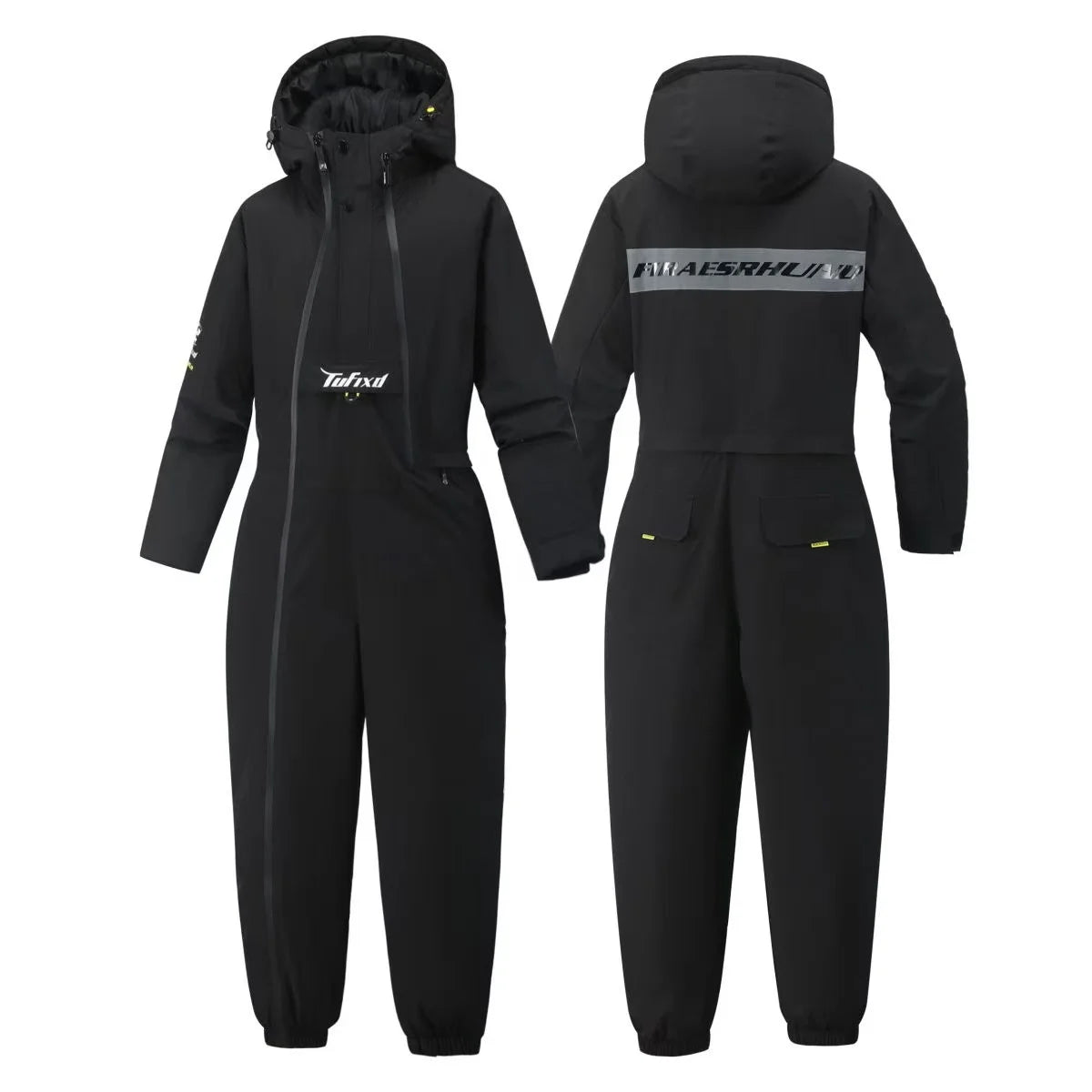 Mono de ciclismo y esquí para hombre y mujer, traje de esquí multifuncional, traje de nieve, impermeable, grueso, cálido, 이 한