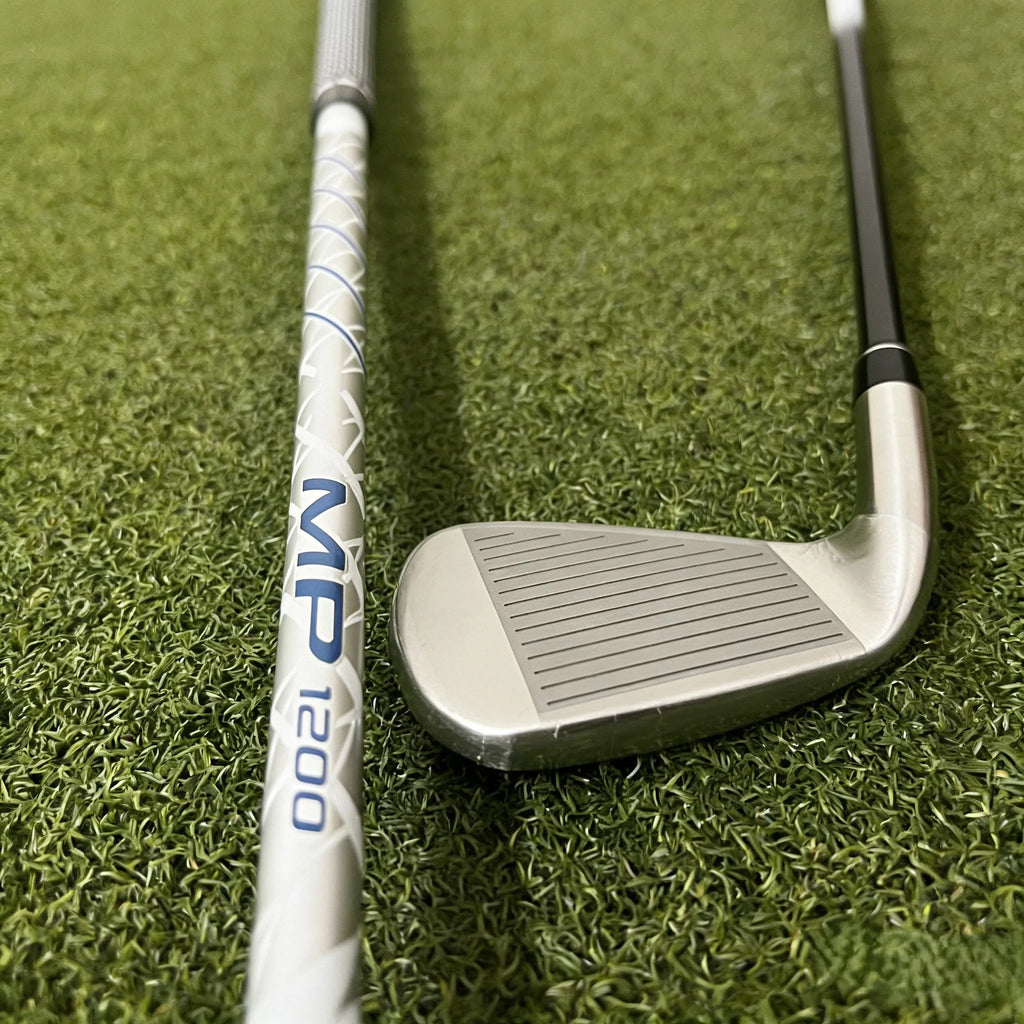 Juego de hierros de golf MP1200 para hombre, 5-9PAS (8 piezas), cubierta de cabeza de acero/grafito