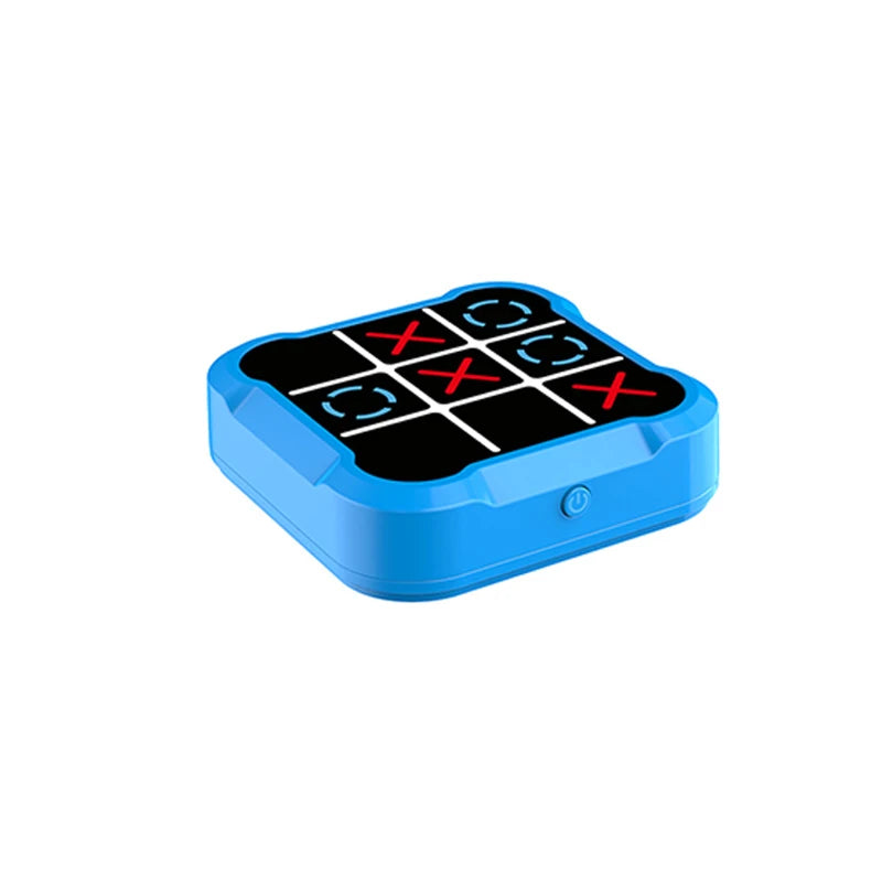 Tablero de ajedrez electrónico de tres en raya, juguete educativo de estrategia multifuncional para niños, juego mental interactivo, diversión entre padres e hijos