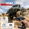 Camión Militar RC 6X4 4WD con Control Remoto, Todoterreno, Eléctrico, de Alta Resistencia, Modelo de Simulación para Adultos