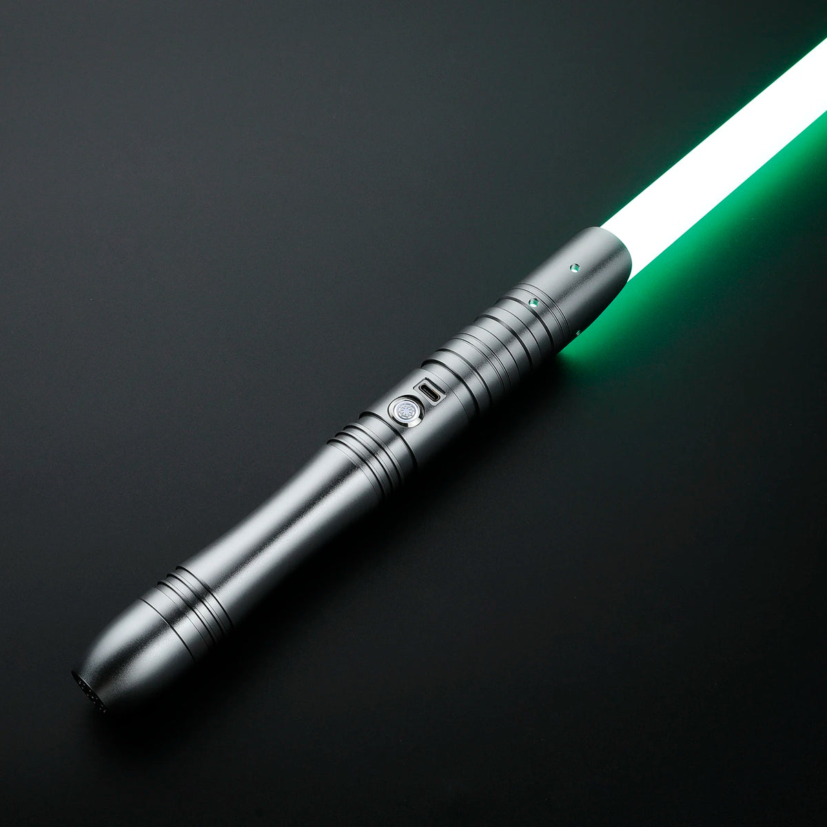Sable de luz para duelo intenso DamienSaber Xeno3.0 con Bluetooth, swing fluido sensible, cambio de color infinito y 34 fuentes de sonido