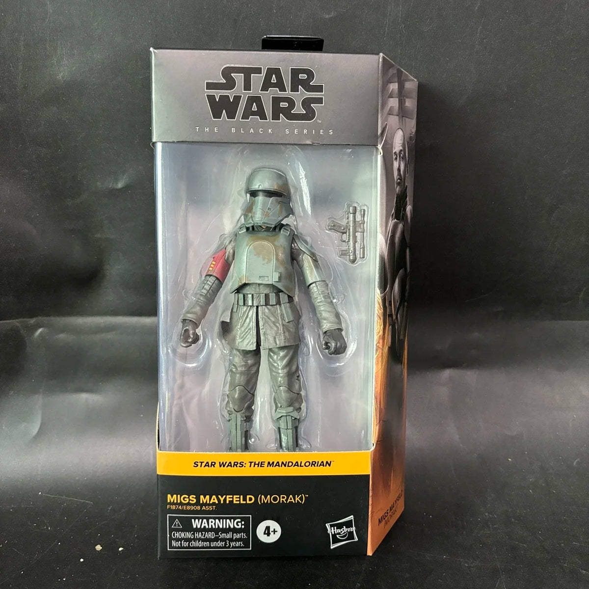 Hasbro Star Wars serie negra Obi-Wan Darth Vader Cal Kestis Boba Fett Luke Mandalorian figura de acción modelo juguete para regalo