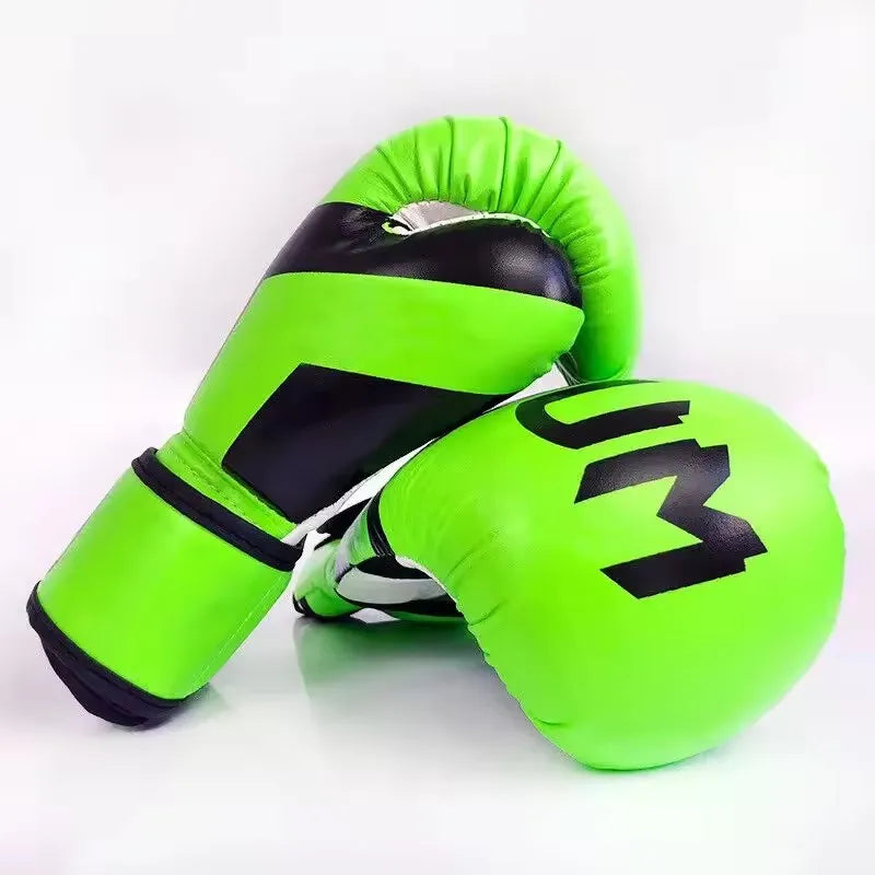 Guantes de Boxeo para Entrenamiento Integral, Profesionales, para Saco de Boxeo, Muay Thai, 6OZ 12OZ, Tallas Grandes