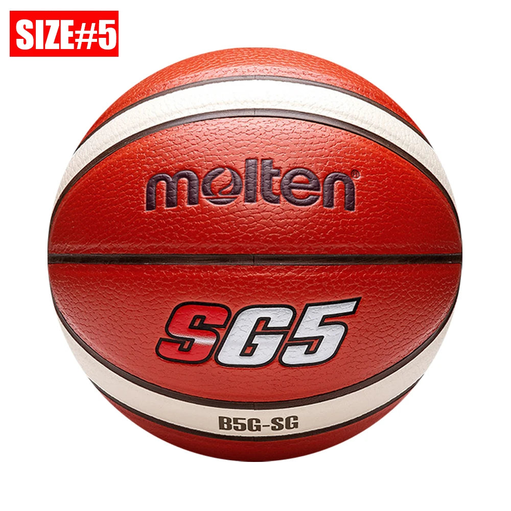 Balón de Baloncesto Molten 2026, Tamaño Oficial 7/6/5, Material PU, para Interior y Exterior, Entrenamiento, Partidos, Equipo, Baloncesto Original