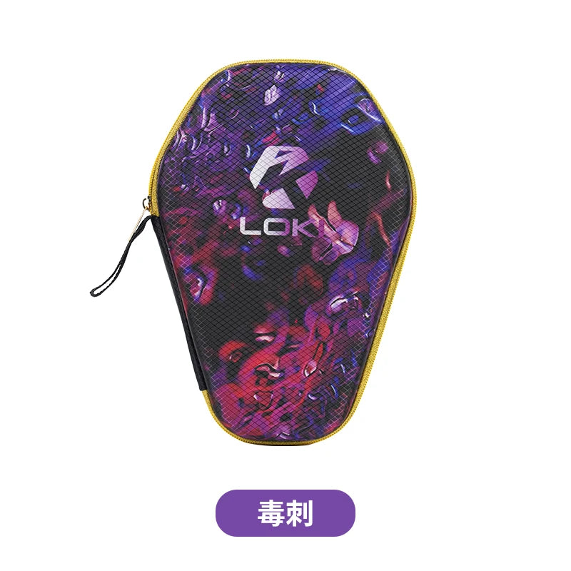 Funda para Raqueta de Tenis de Mesa LOKI, Bolsa Deportiva Rígida de EVA, Estuche Protector Impermeable de Alta Calidad para Raqueta de Ping Pong