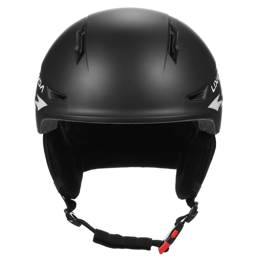 Lixada casco de Snowboard con orejera desmontable para hombres y mujeres, casco de esquí de seguridad con gafas, Correa fija, esquí, deportes de nieve