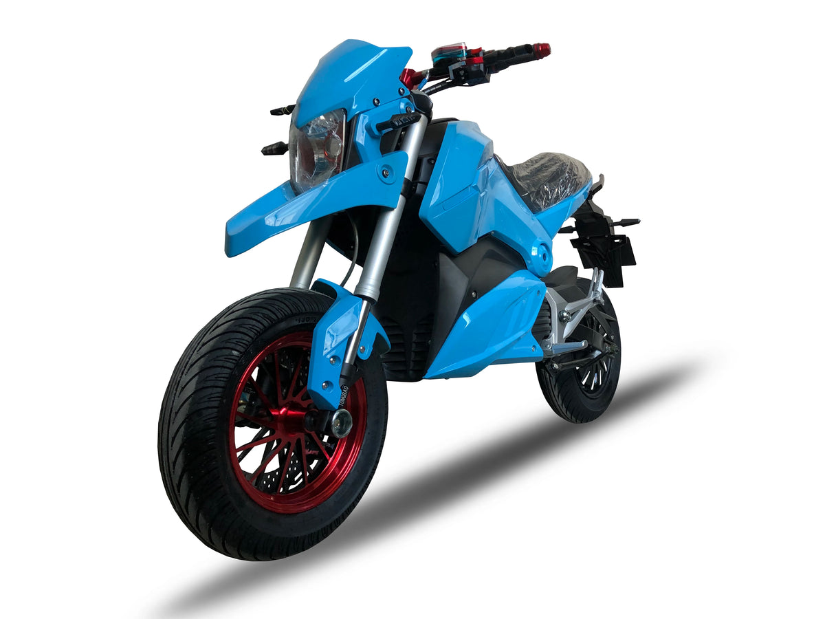 2026 Luyuan Electric Motorcycles Mini Lithium Battery Engine 2000w Racing Motorcycle