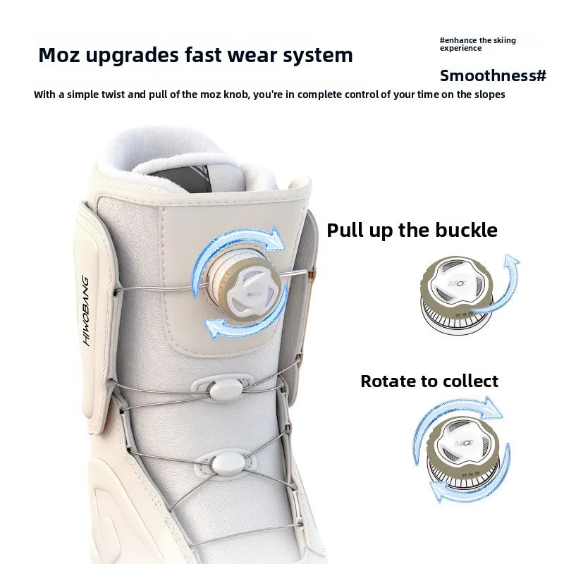 Raquetas de Nieve para Adultos, Venta Directa de Fábrica, Resistentes al Agua y al Frío, Material PU, para Uso en Exteriores