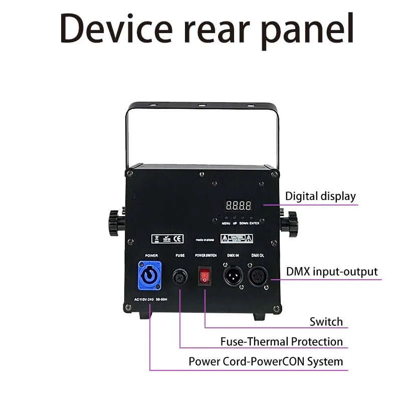 Proyector láser RGB de 5W, 3W, 4W, 6W, control por aplicación móvil Bluetooth, DMX, iluminación de escenario para discoteca, DJ, bar, fiestas, bodas y espectáculos de danza
