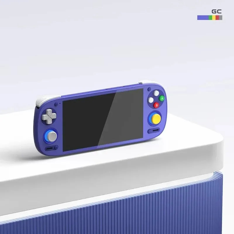Retroid Pocket 5 RP5 5.5" AMOLED Handheld Game Console 2.5D Seamless Glass 3D Hall Joystick Swapable Buttons Android 13 Portable Retro Gaming Player